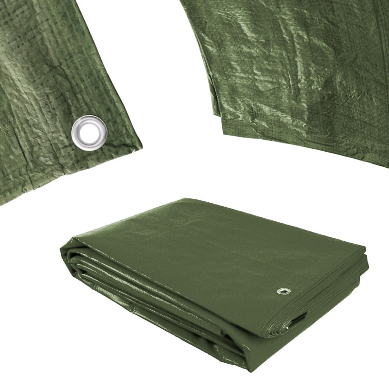 Plachta Procraft GT6x8 120g/m2 nepromokavá s oky 6x8 m zelená