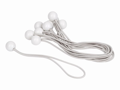 KRTH40906 - Upínací gumy s kuličkou 4mm, 25cm 10ks