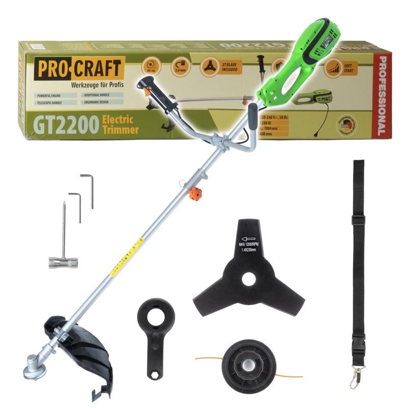 Elektrický křovinořez Procraft GT2200