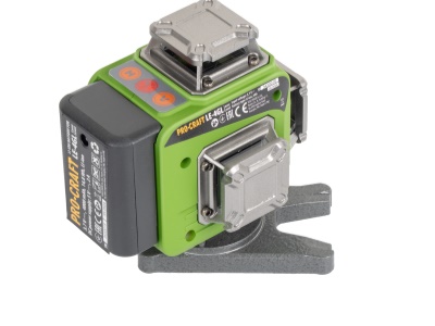 Laser zelený liniový, křížový samonivelační Procraft LE-4GL