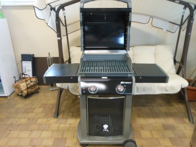 Gril Weber Spirit E-210 Classic, černý