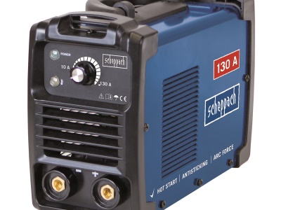 Scheppach WSE1000 - svářecí invertor 130 A s příslušenstvím