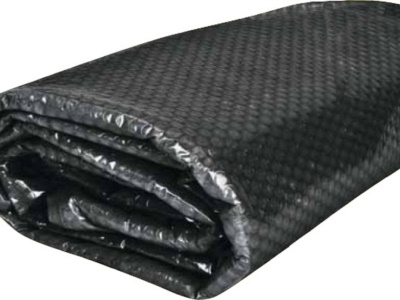 Plachta solární černá kruh 3,66 m ČERNÁ