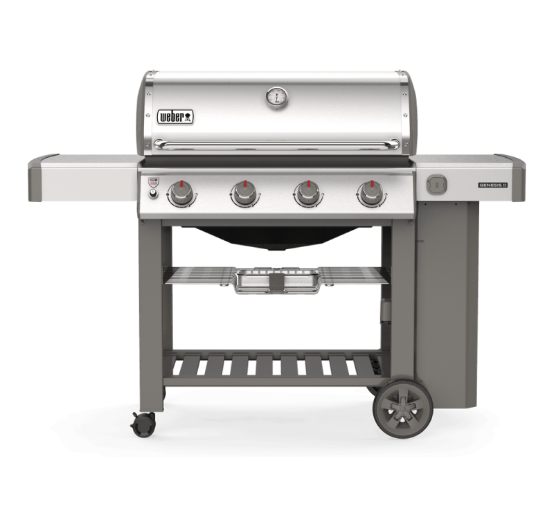 Plynový gril Weber Genesis II S-410 GBS, nerez