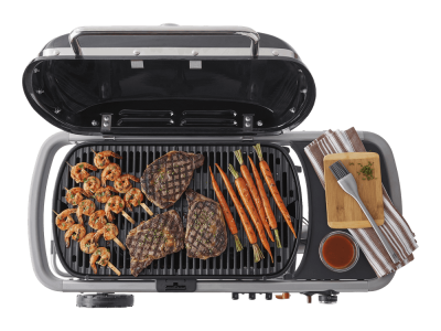 Plynový gril Weber Traveler, černý