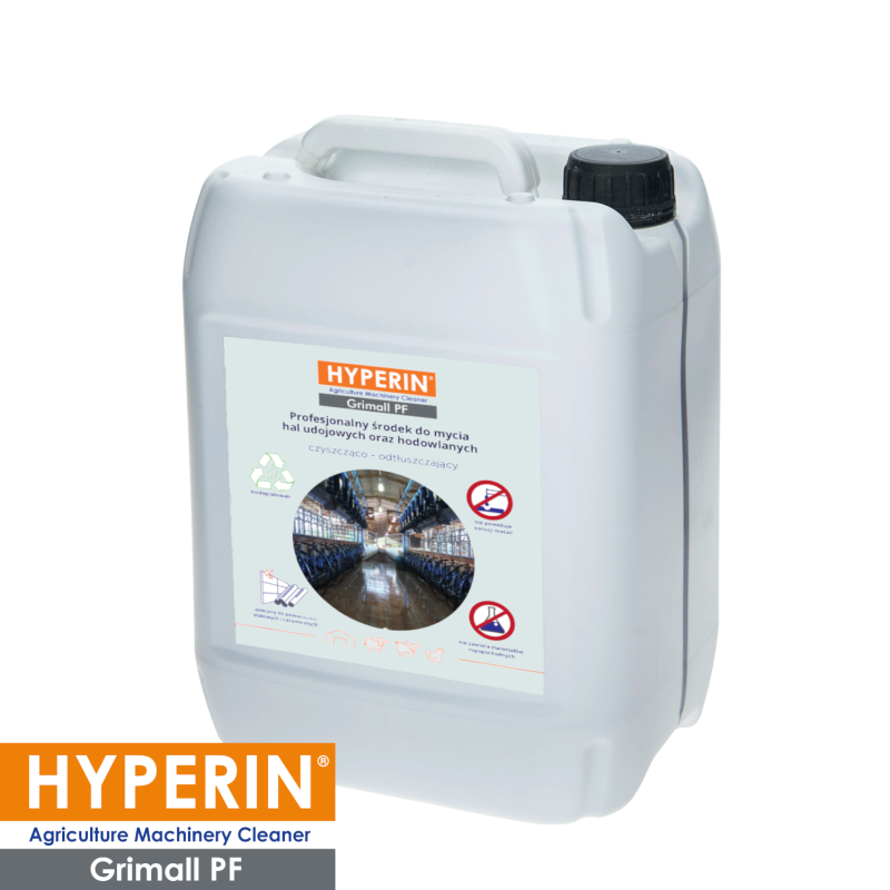 Hyperin Grimall PF 10 kg - čistič dojíren a hal