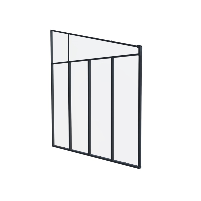 Palram - Canopia Boční stěna k pergolám Sierra / Capri (antracit)