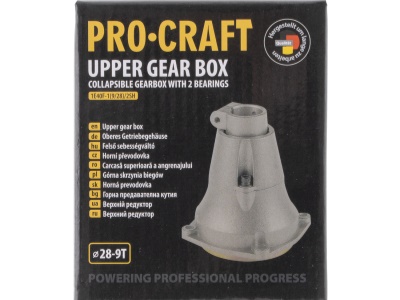 Horní reduktor (9/28) (pro 2 ložiska) PROCRAFT