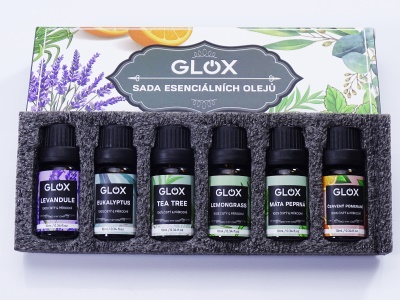 GLOXAO1 - Sada 6ks aroma olejů