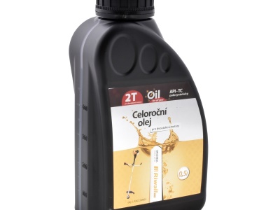 Celoroční olej Riwall pro 2-taktní motory (0.5l)
