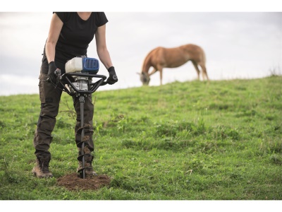 Scheppach EB 2000 - půdní vrták + 2 vrtáky