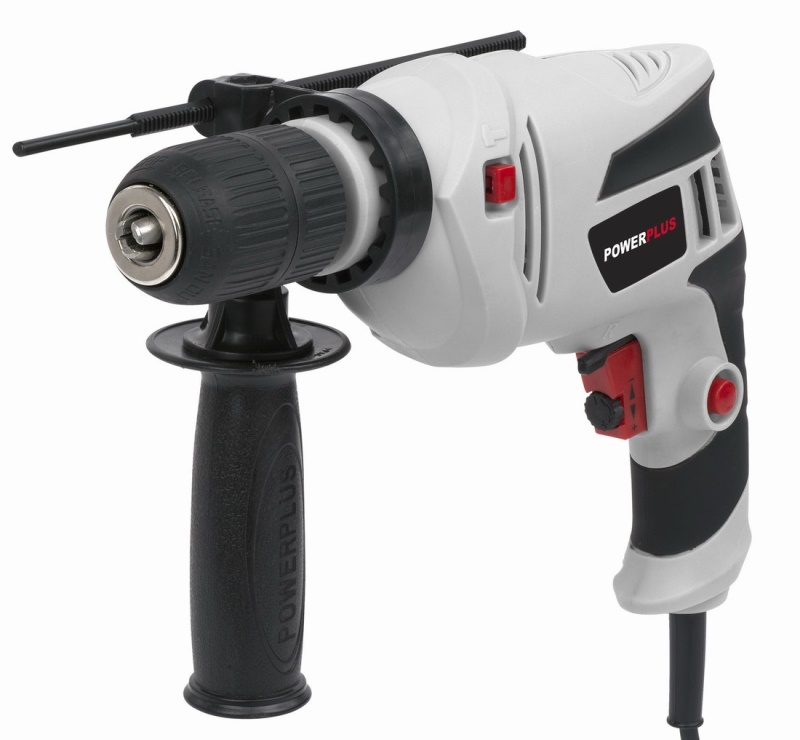 POWC1020 - Elektrická vrtačka s příklepem 600 W