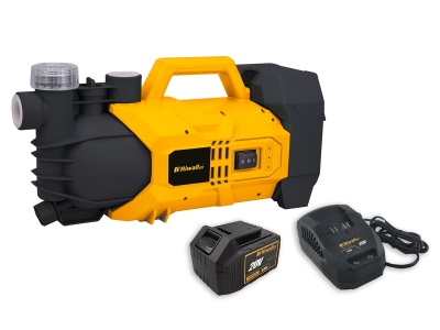 Riwall PRO RAJP 2820 SET - aku 20V čerpadlo + 4 Ah baterie + nabíječka