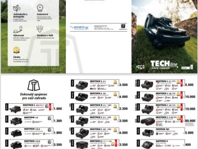 Katalog TECHline Robot brožura 2025