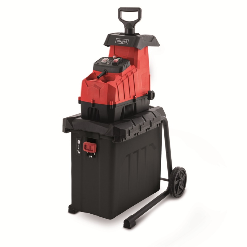 Scheppach GS 70 - Elektrický válcový drtič větví 2800 W s boxem na štěpky