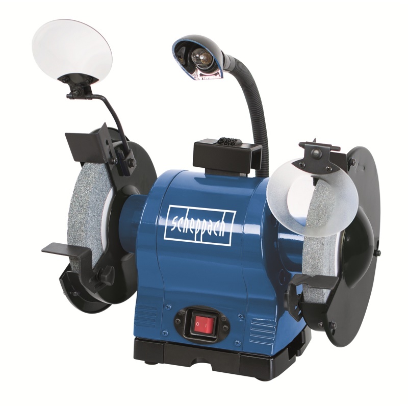 Scheppach BG 200 - dvoukotoučová bruska s indukčním motorem