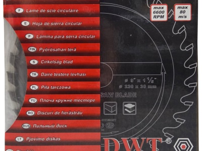 DWT KSB-230 G - pilový kotouč ( 230 x 30 x 2,2 mm, 30 Z )