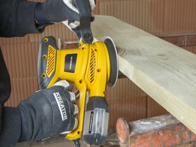 POWX04710 - Excentrická bruska 450 W 125 mm