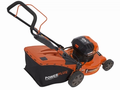 POWDPG7567 - Aku sekačka 40V LI-ION 400mm  plus  nabíječka  plus  baterie 40V 2,0 Ah