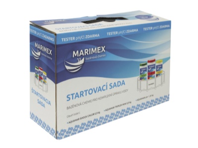 Marimex START set chemický (Shock, Triplex Mini, pH-, tester)