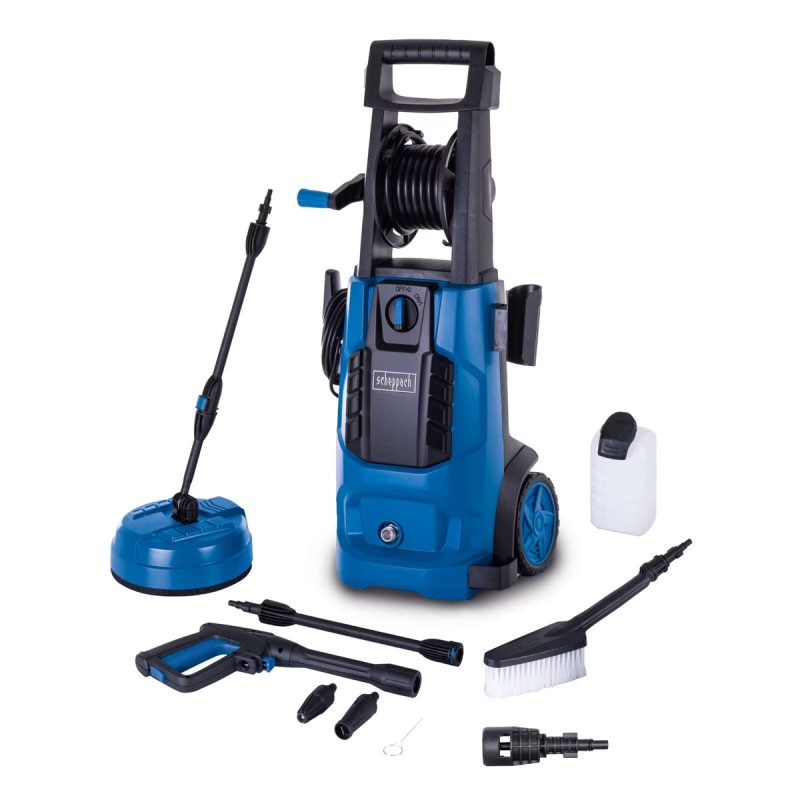 Scheppach HCE 2600 X - elektrická tlaková myčka 180 bar s příslušenstvím