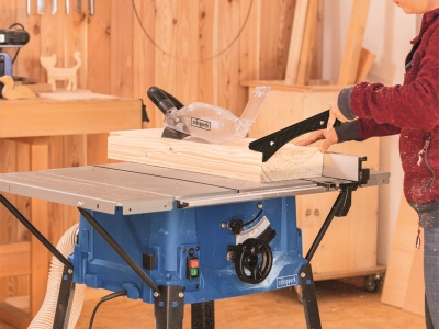 Scheppach HS 100 S Special edition - stolová pila + kotouč pro jemné řezy