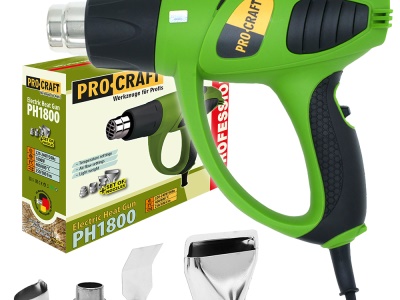 Pistole horkovzdušná PROCRAFT PH1800