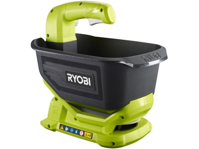 Ryobi OSS1800 - aku 18 V rozmetač travního osiva, hnojiva, soli ONE+ (bez baterie a nabíječky)