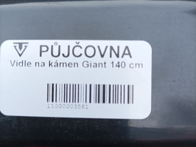 Vidle na kámen a dlažbu Giant 140 cm