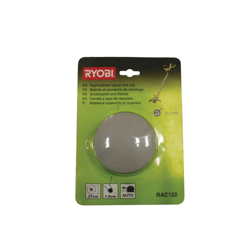 Ryobi RAC 122 - Strunová hlava se 1,5 mm struny, kryt (pro RLT 4027)