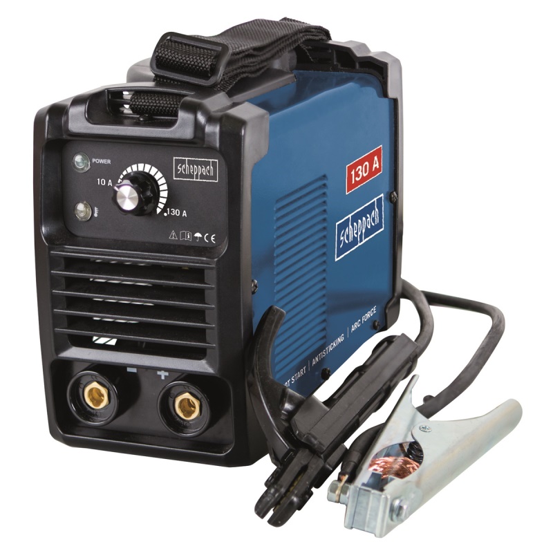 Scheppach WSE860 - svářecí invertor 130 A s příslušenstvím