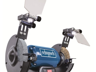 Scheppach SM 150 LB - dvoukotoučová bruska ( kotouč / kartáč )