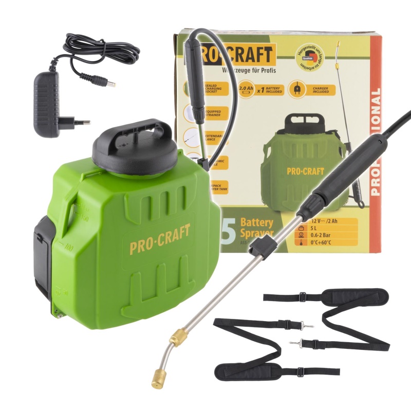 Aku postřikovač Procraft AS5