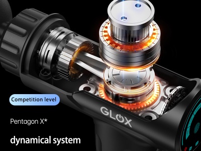 GLOXW8 - Masážní pistole