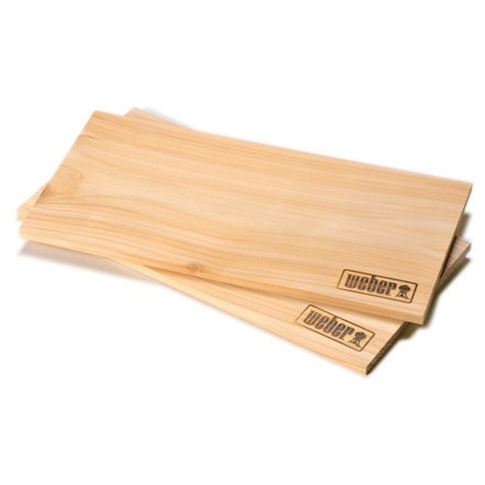 Weber udící prkénka - z cedrového dřeva