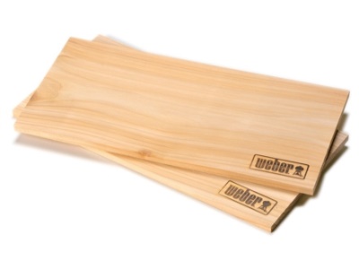 Weber udící prkénka - z cedrového dřeva