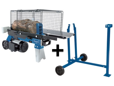 Scheppach HL 760 LS - horizontální štípač na dřevo 7t se stojanem