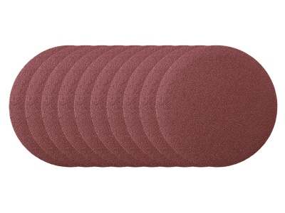 Scheppach - Sada kulatých brusných papírů (10 ks, 150 mm, zrnitost 80) - pro BTS 900 / BTS 800