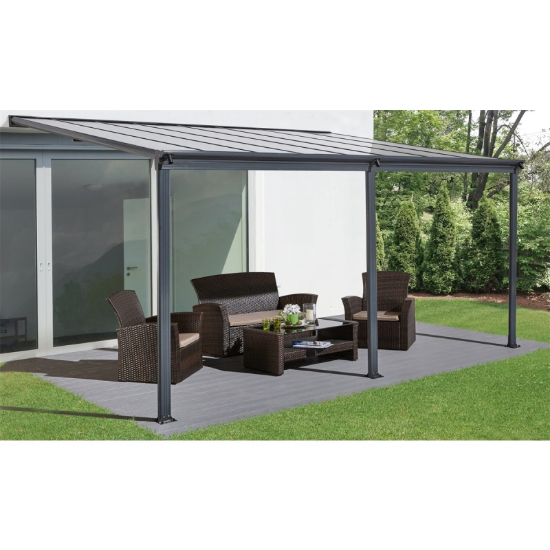 Riwall PRO RMPP 16 x 10 Anthracite - hliníková pergola ( 5 x 3 m )