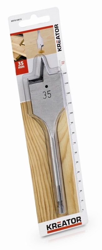 KRT010815 - Plochý vrták do dřeva 35 x 152 mm