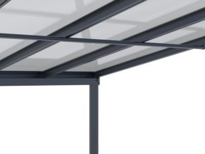 Riwall PRO RMPP 16 x 10 Anthracite - Hliníková pergola ( 5 x 3 m )