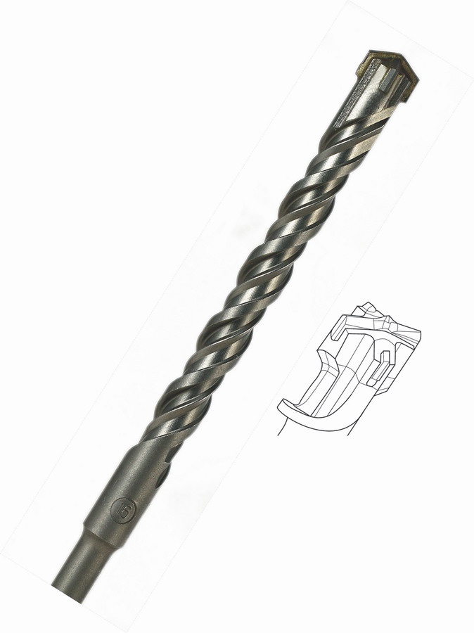 2449-1142 - 14 x 160 mm vrták SDS Plus 4-břitý HSS Tools