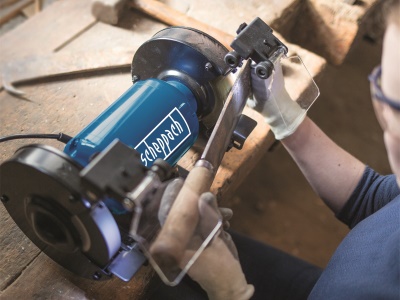 Scheppach SM 150 L - dvoukotoučová bruska