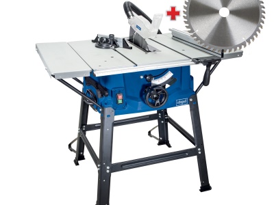 Scheppach HS 100 S Special edition - stolová pila + kotouč pro jemné řezy