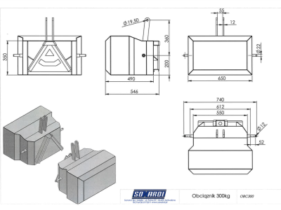 Čelní závaží OBC SNR 300