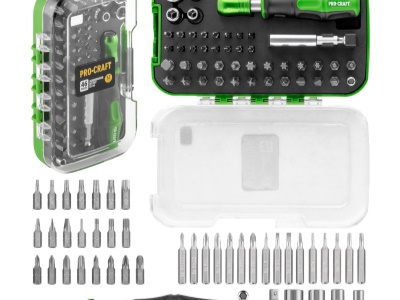 46dílná sada bitů Procraft SS-46, S2
