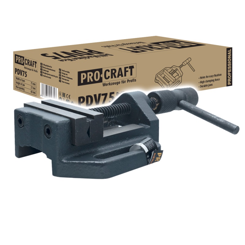Svěrák pod vrtačku Procraft PDV75