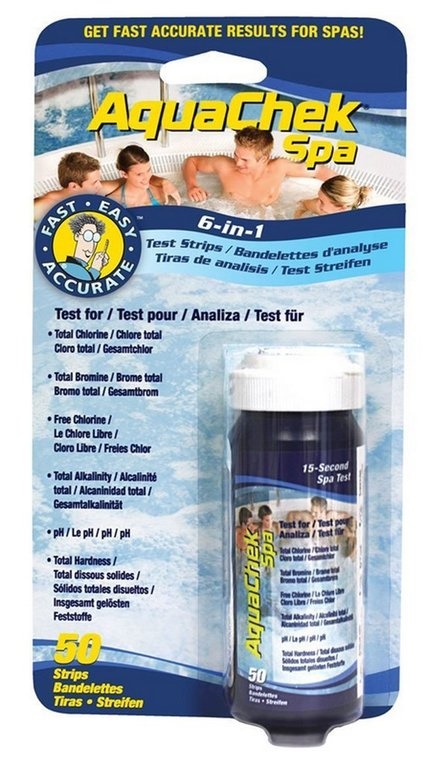 Pásky testovací AquaChek Spa 6v1 (50ks)
