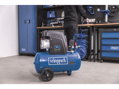Scheppach HC 65 - olejový kompresor 50 l