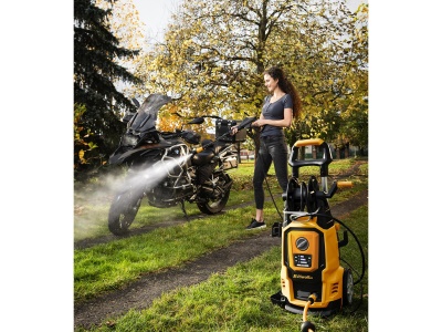 Riwall PRO REPW 180 RC SET - elektrická tlaková myčka 180 barů s dálkovým ovládáním a příslušenstvím